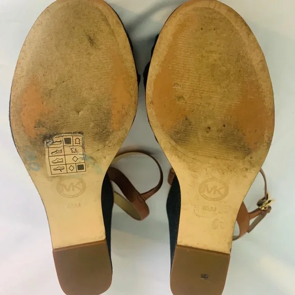 MK Denim Wedges - Picture 5 of 5